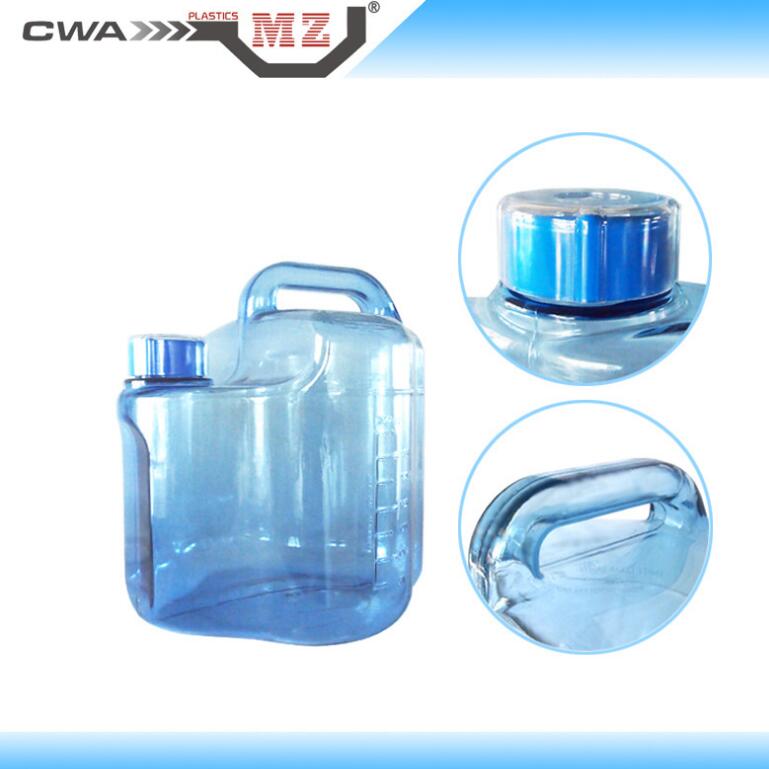 新品食品級手柄8升異形PC儲(chǔ)水器手提桶德國拜爾進(jìn)口PC全新料容器